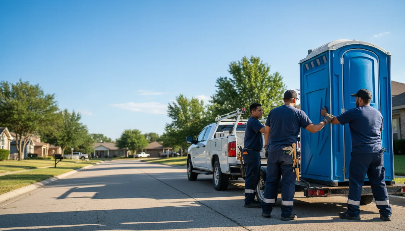 Portable Toilet Rental in Wideman, AR near me
